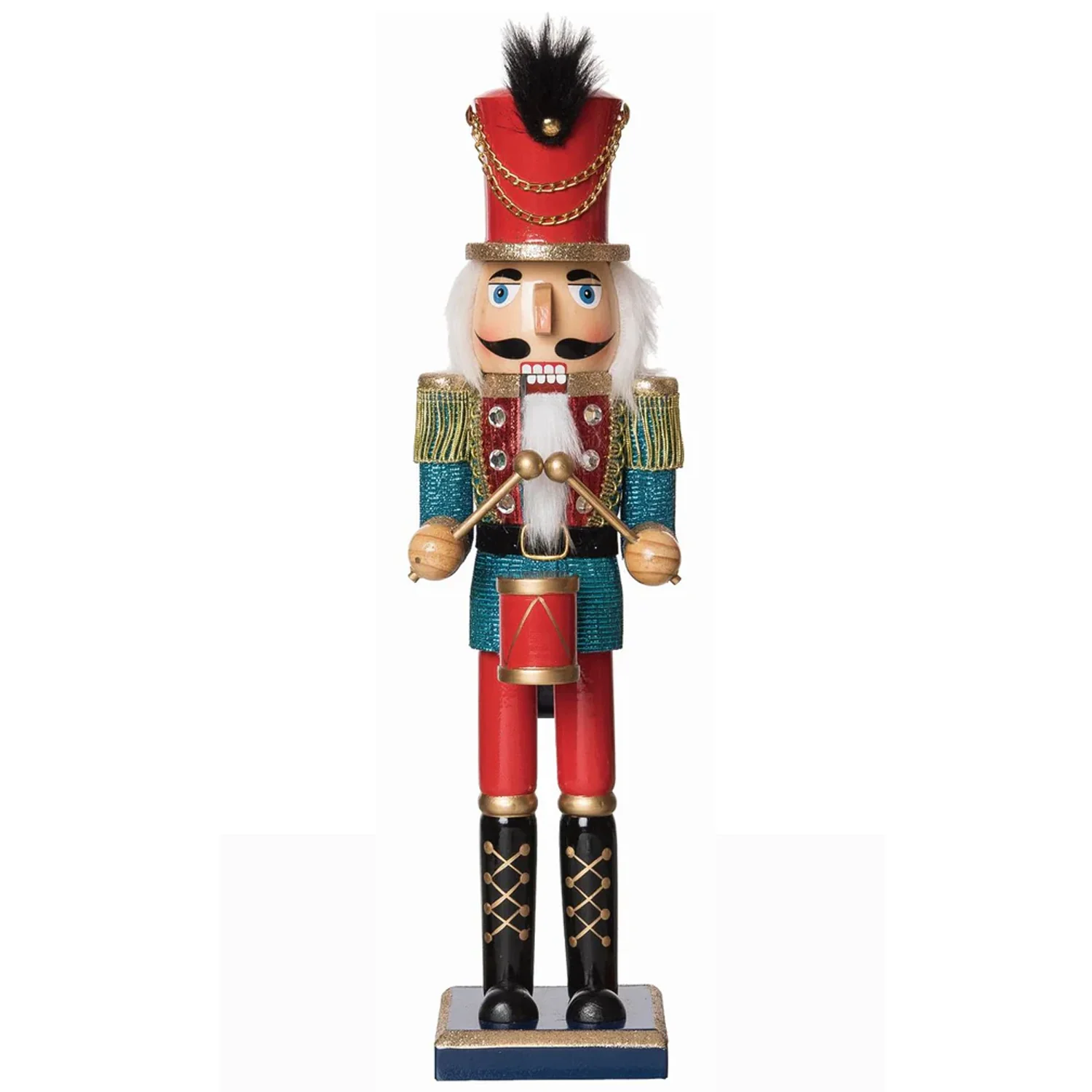 Natural Wood Glitz & Glam Nutcracker Figurines – Assorted – Sold Individually - Image 3