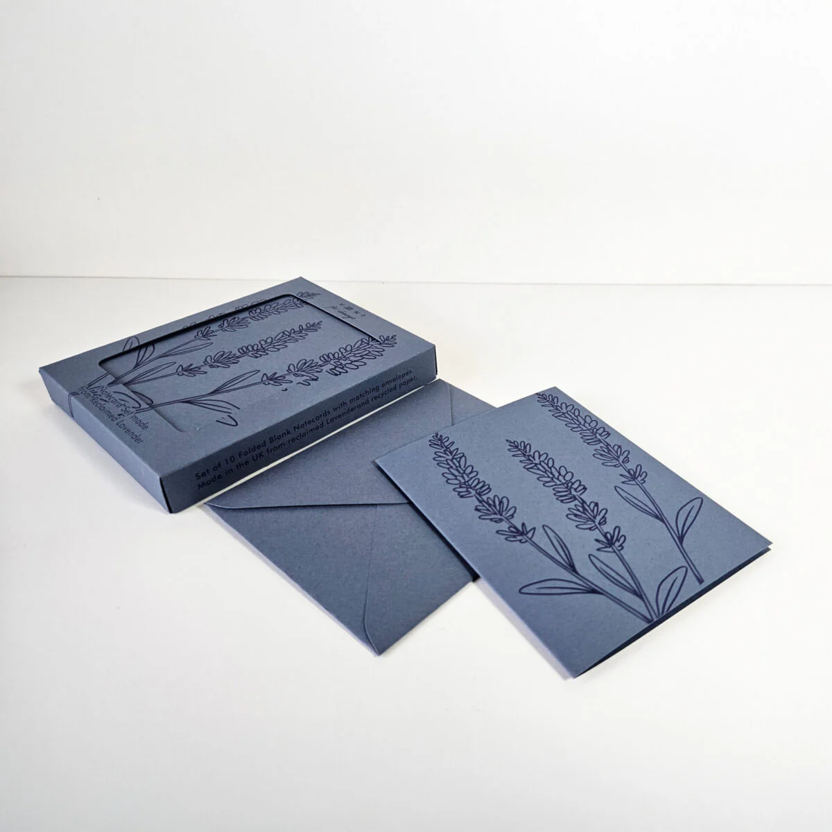 Vent For Change Notecard Made from Reclaimed Lavender – Set of 10 - Image 2