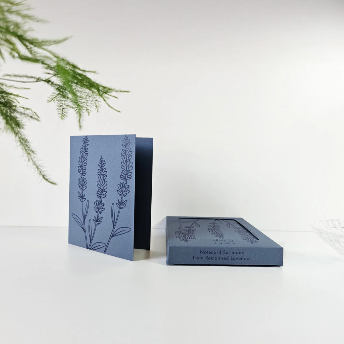 Vent For Change Notecard Made from Reclaimed Lavender – Set of 10 - Image 4
