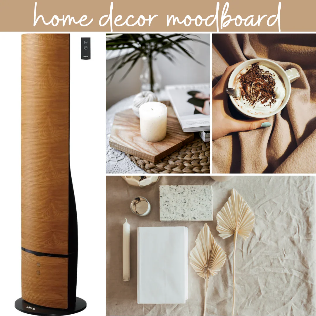 Objecto W9 Tower Hybrid Humidifier – Dark Grain - Image 3