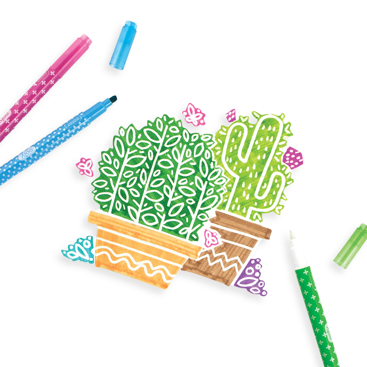 Ooly Make No Mistake! Erasable Markers - Set of 12 - Image 6