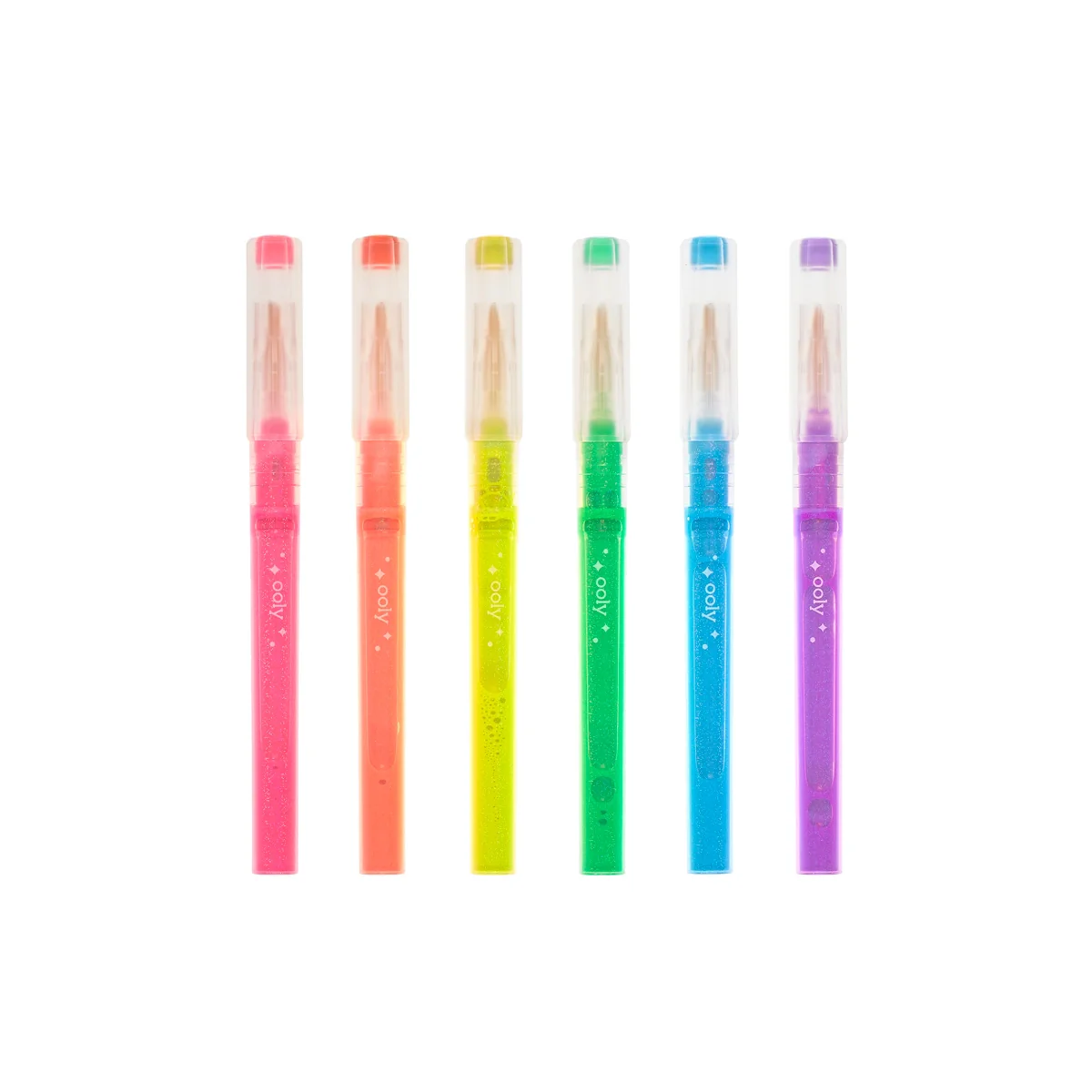 Ooly Oh My Glitter! Neon Highlighters - Set of 6 - Image 3