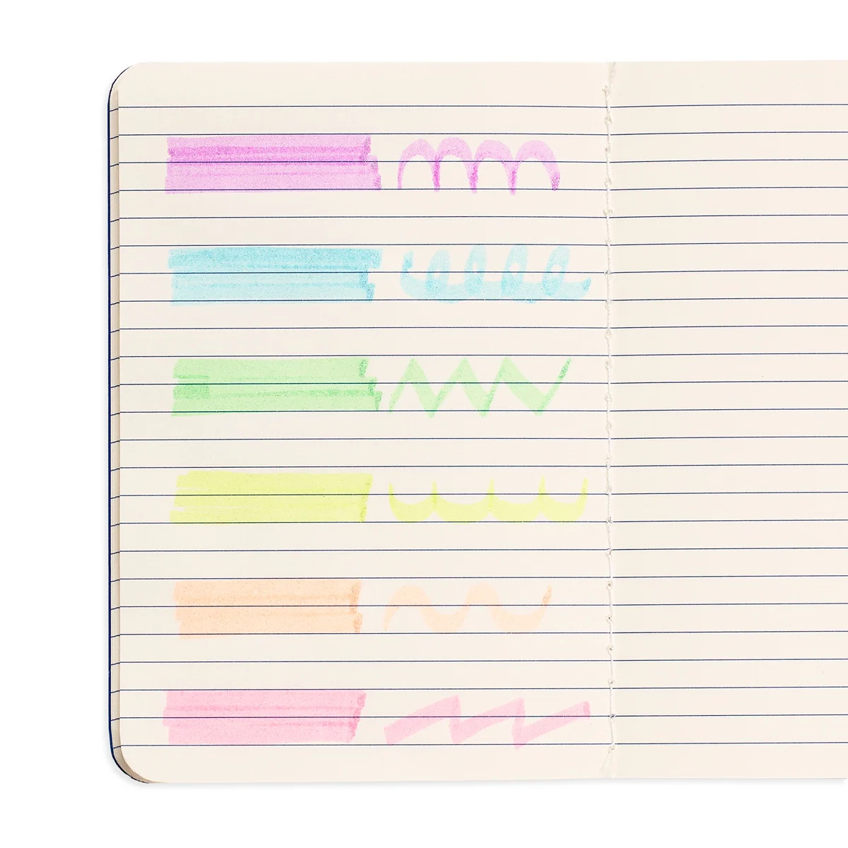 Ooly Oh My Glitter! Neon Highlighters - Set of 6 - Image 7