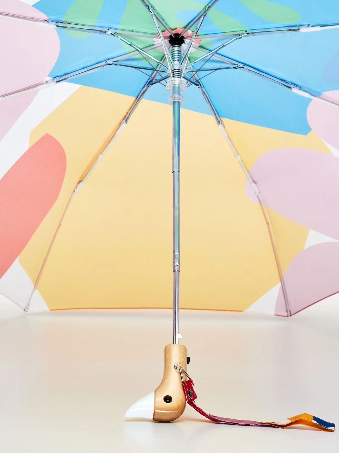 Original Duckhead Auto-Open Eco-Friendly Umbrella – Matisse Print - Image 3