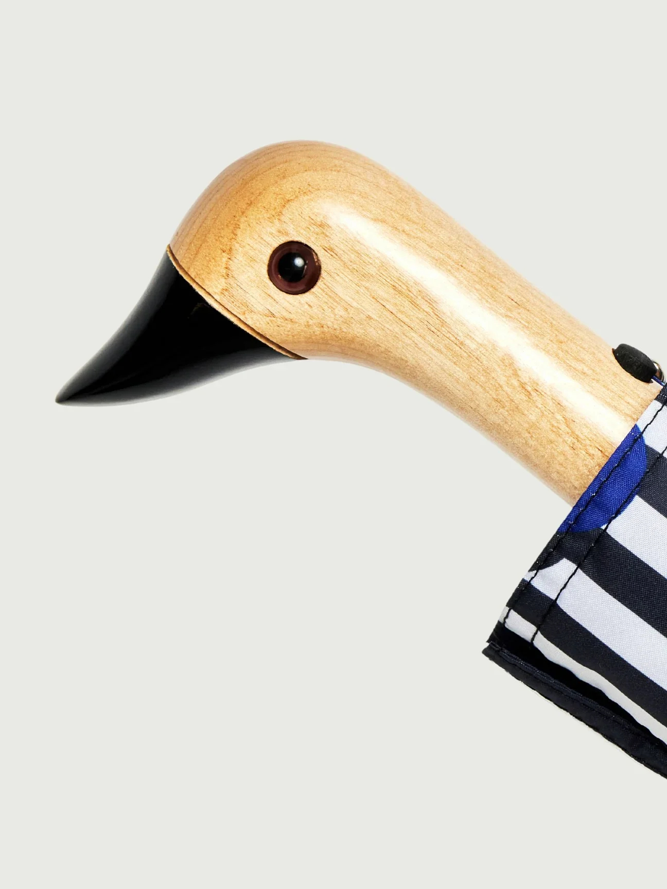 Original Duckhead Auto-Open Eco-Friendly Umbrella – Polkastripe - Image 5