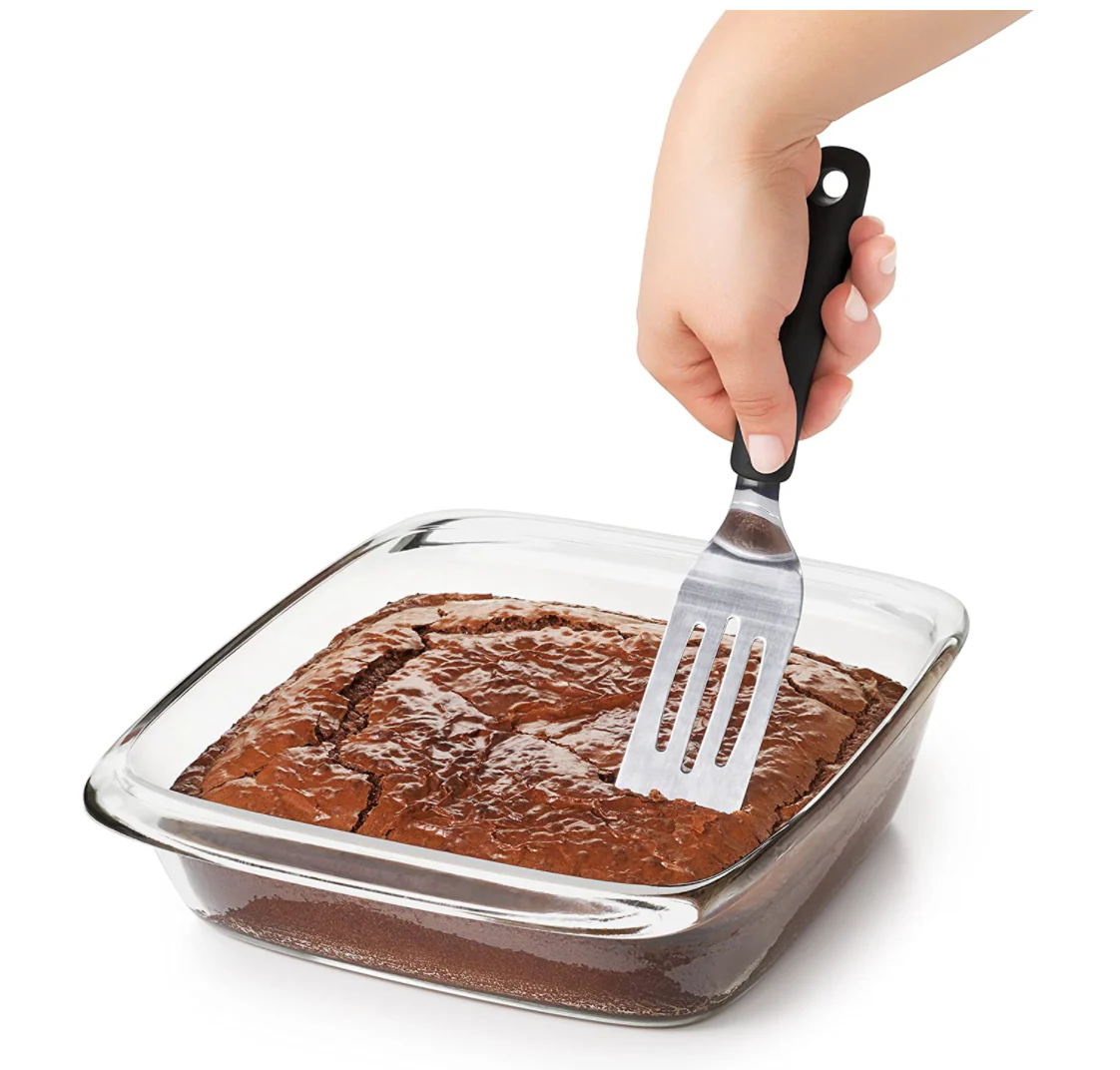 OXO Cut & Serve Stainless Steel Turner - Image 3