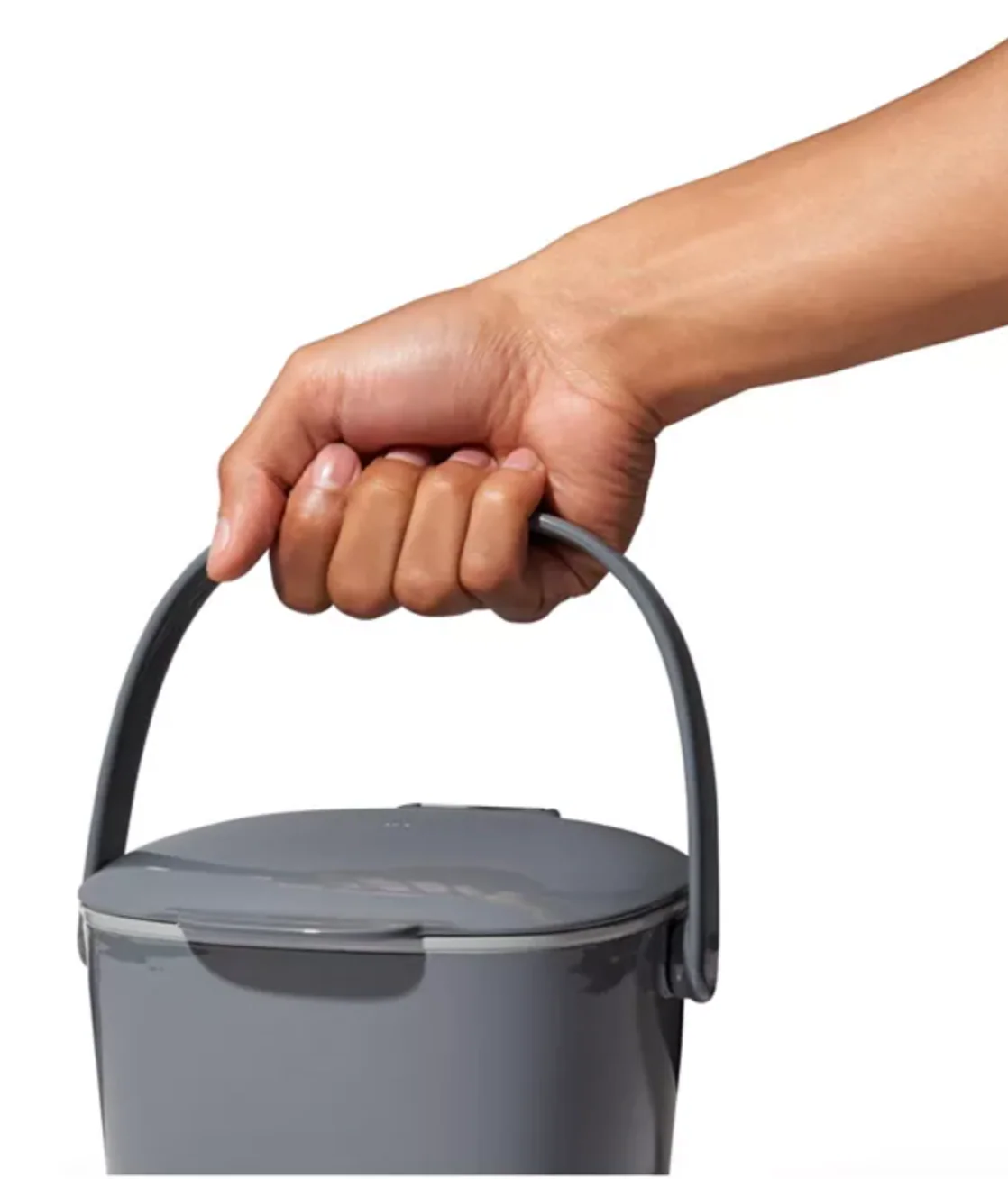 OXO Easy Clean Compost Bin – 0.75 Gallon – Charcoal - Image 5