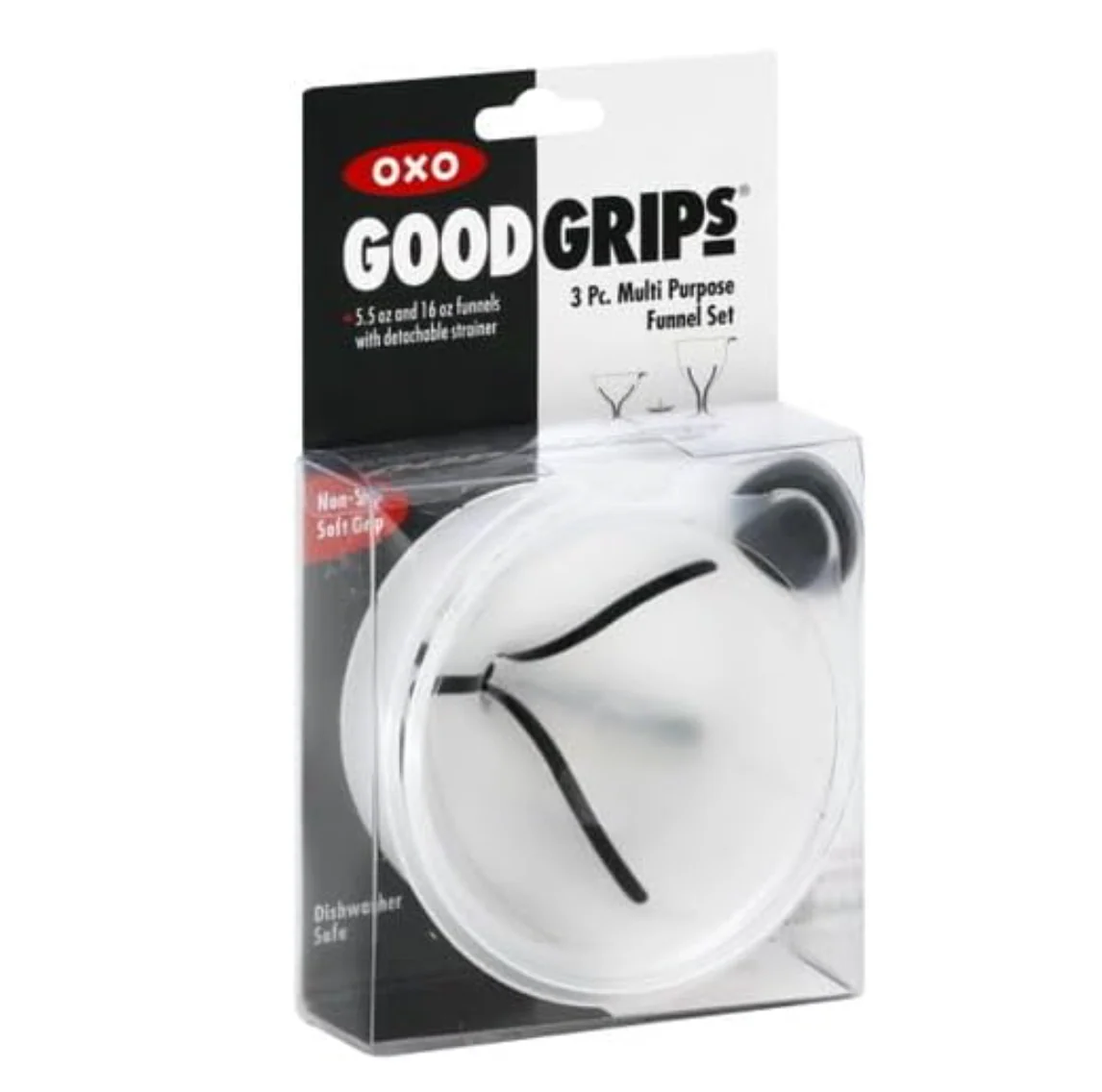 OXO Good Grips Multi-Purpose Funnel Set – 3-Piece - Image 2