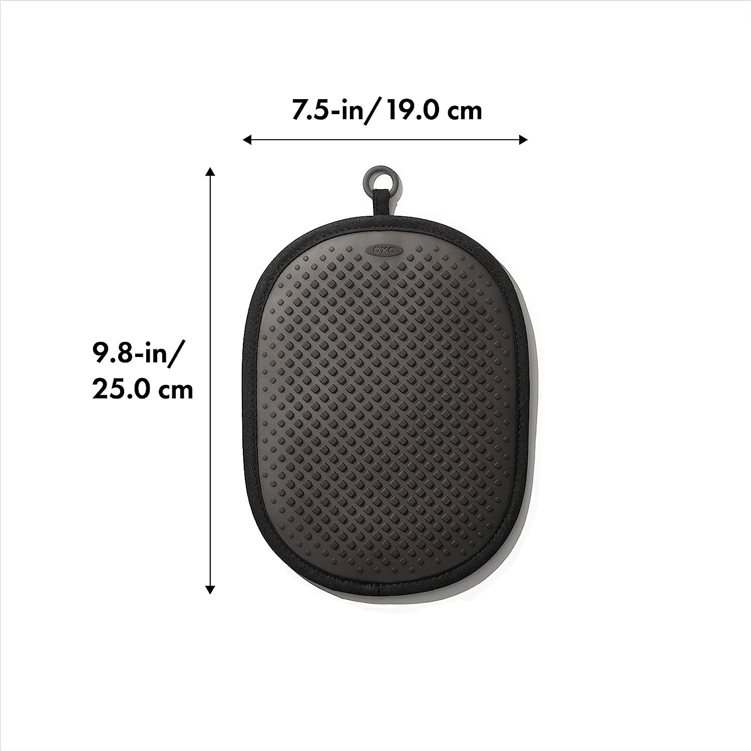 OXO Good Grips Silicone Pot Holder – Black - Image 3
