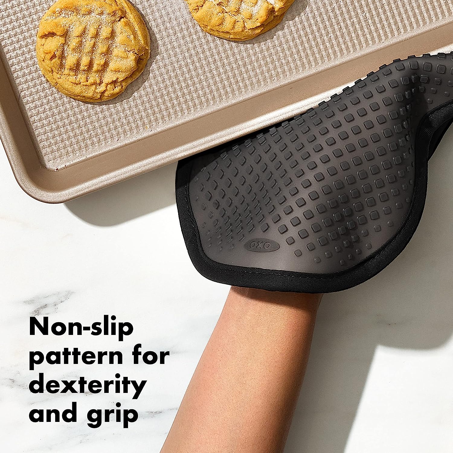 OXO Good Grips Silicone Pot Holder – Black - Image 5