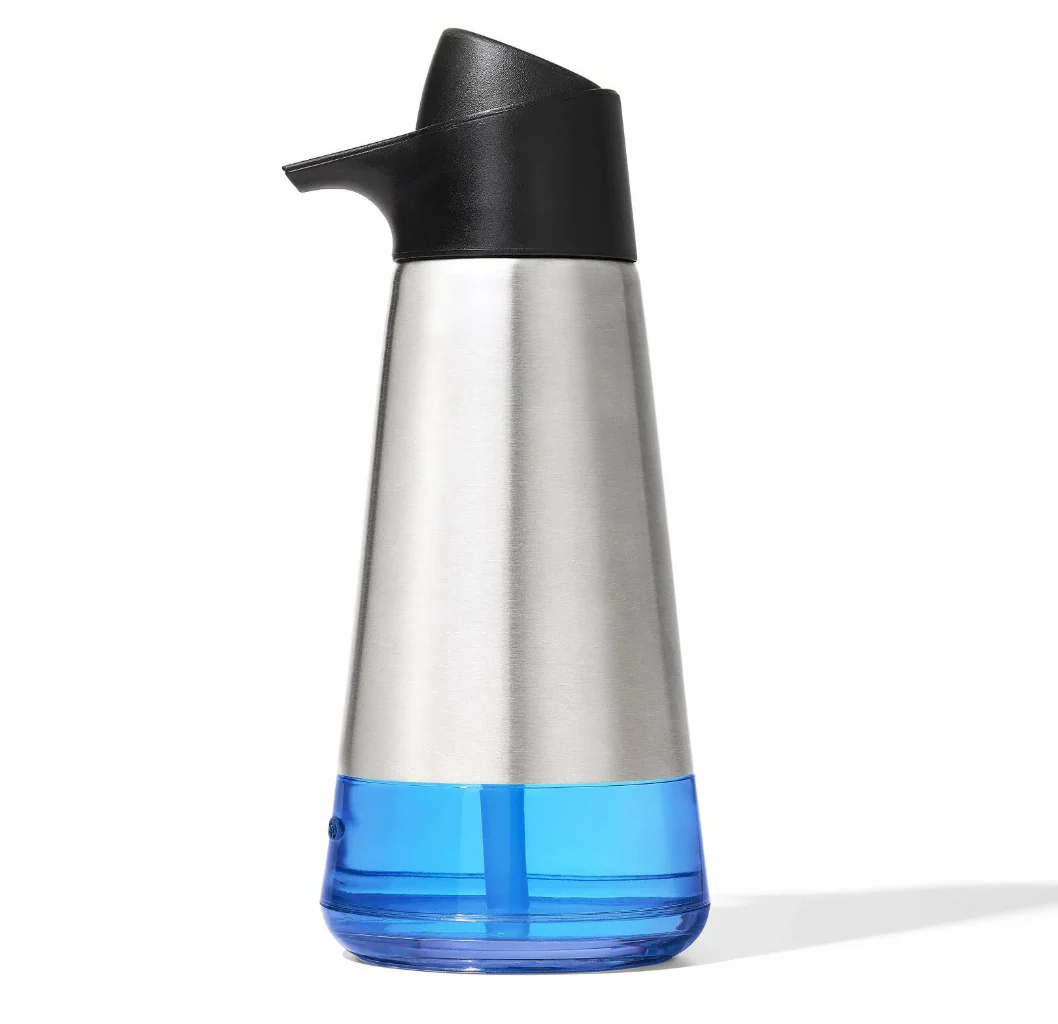 OXO Good Grips Stainless Steel Easy Press Soap Dispenser