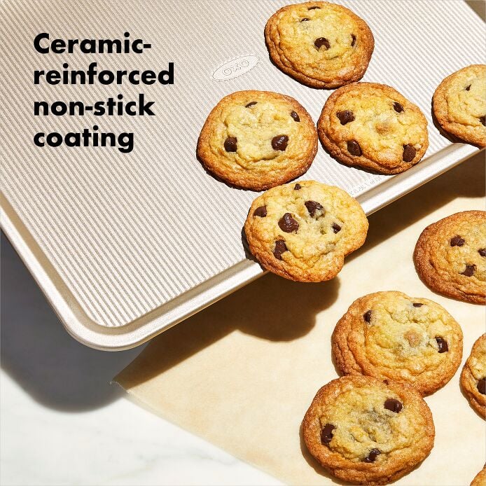 Oxo Non-Stick Pro Cookie Sheet - 14" x 18" - Local Delivery Only - Image 4