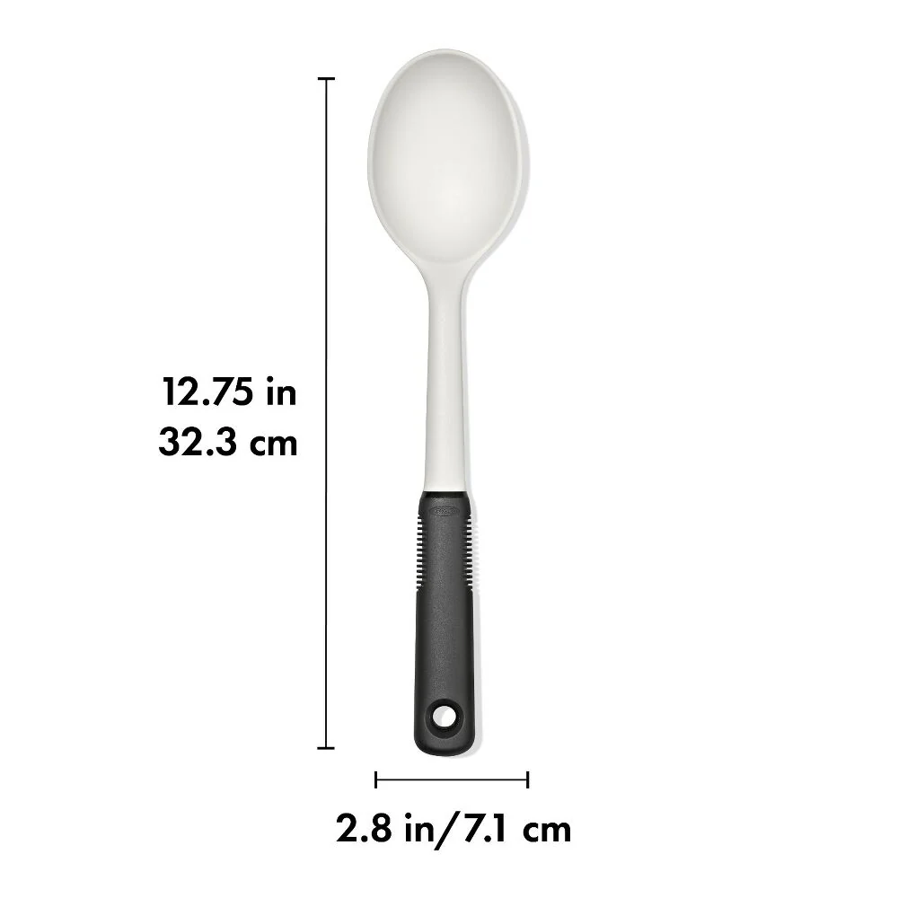 OXO Nylon Cooking Spoon – Oat – 12.75" - Image 4