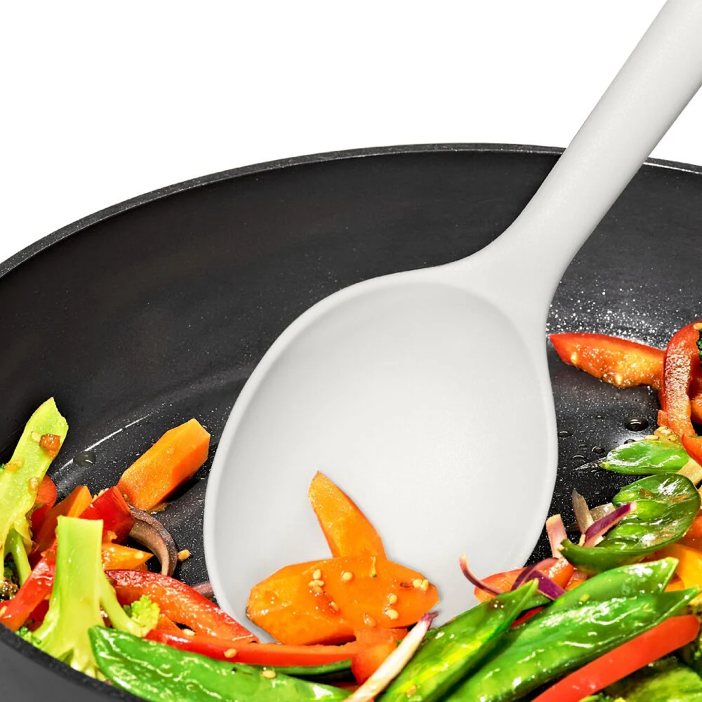 OXO Nylon Cooking Spoon – Oat – 12.75" - Image 5