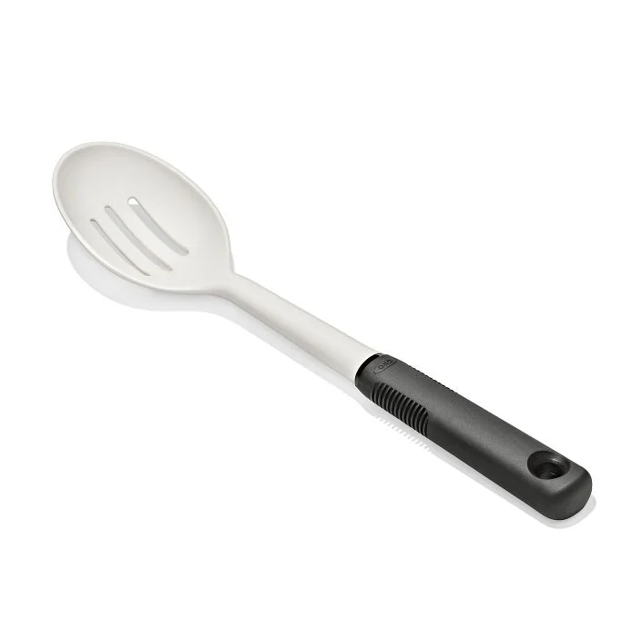 OXO Nylon Slotted Cooking Spoon – Oat – 12.75" - Image 2