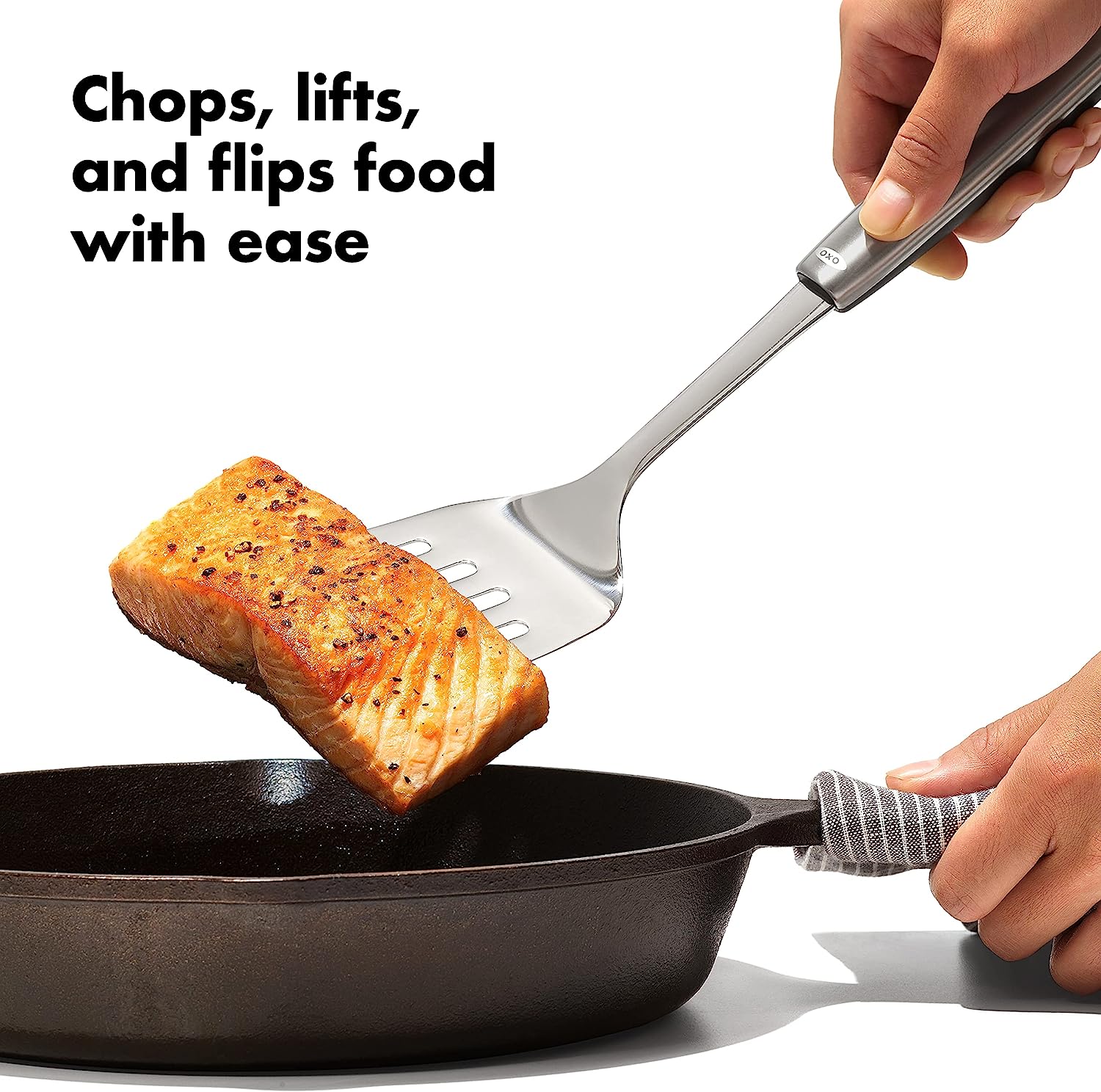 OXO Steel Cooking Turner Spatula - Image 6