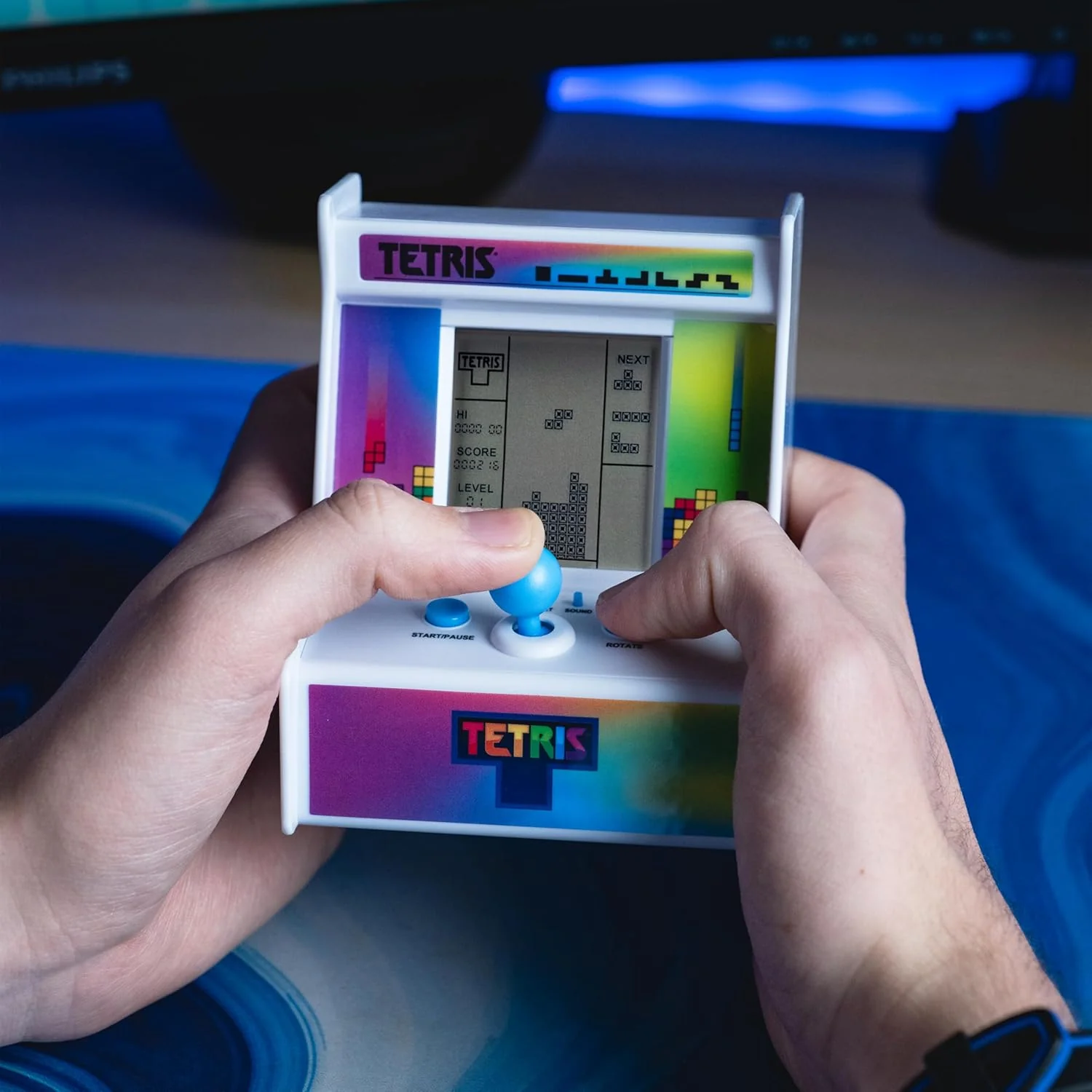 Packman Retro Inspired Tetris Desktop Arcade for Kids of All Ages - Image 4