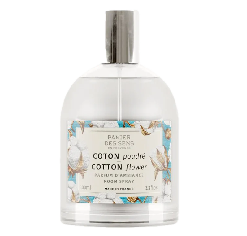 Panier Des Sens En Provence Room Spray – 3.4oz. – Cotton Flower