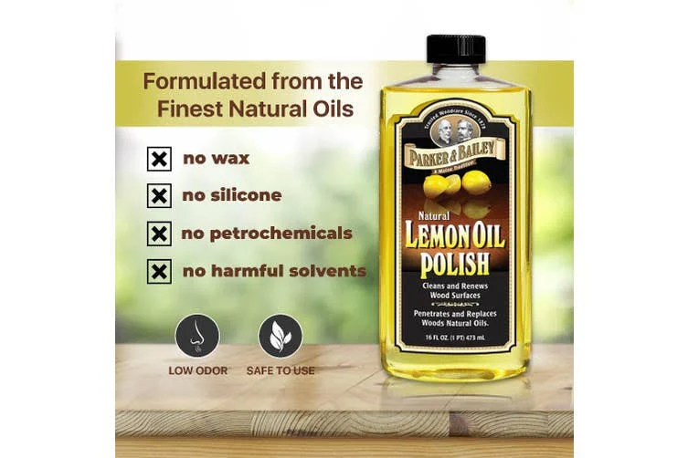 Parker & Bailey Lemon Oil Polish – 16oz - Image 3