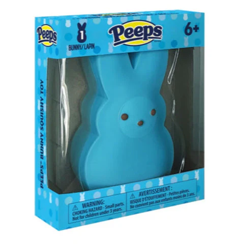 Peeps Squishy Bunny Toy – Assorted Colors – Sold Individually - Image 2