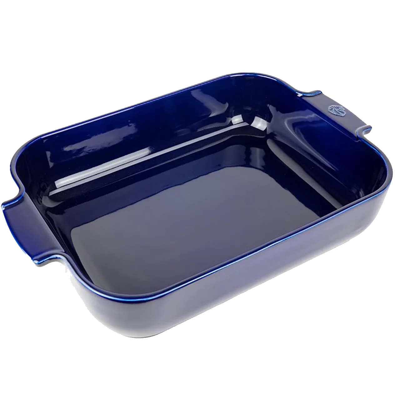 Peugeot Appolia Rectangular Ceramic Baking Dish With Handles – 16" – Blue