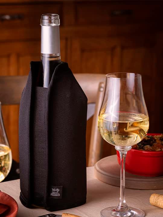 Peugeot Frizz Expandable Wine Cooling Sleeve – Black - Image 4
