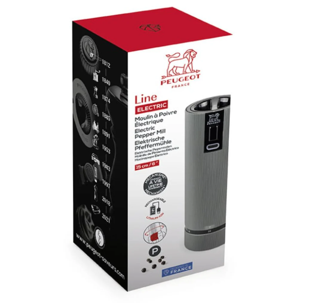 Peugeot – Line u'Select Electric Rechargeable 15 cm Pepper Mill - Image 2