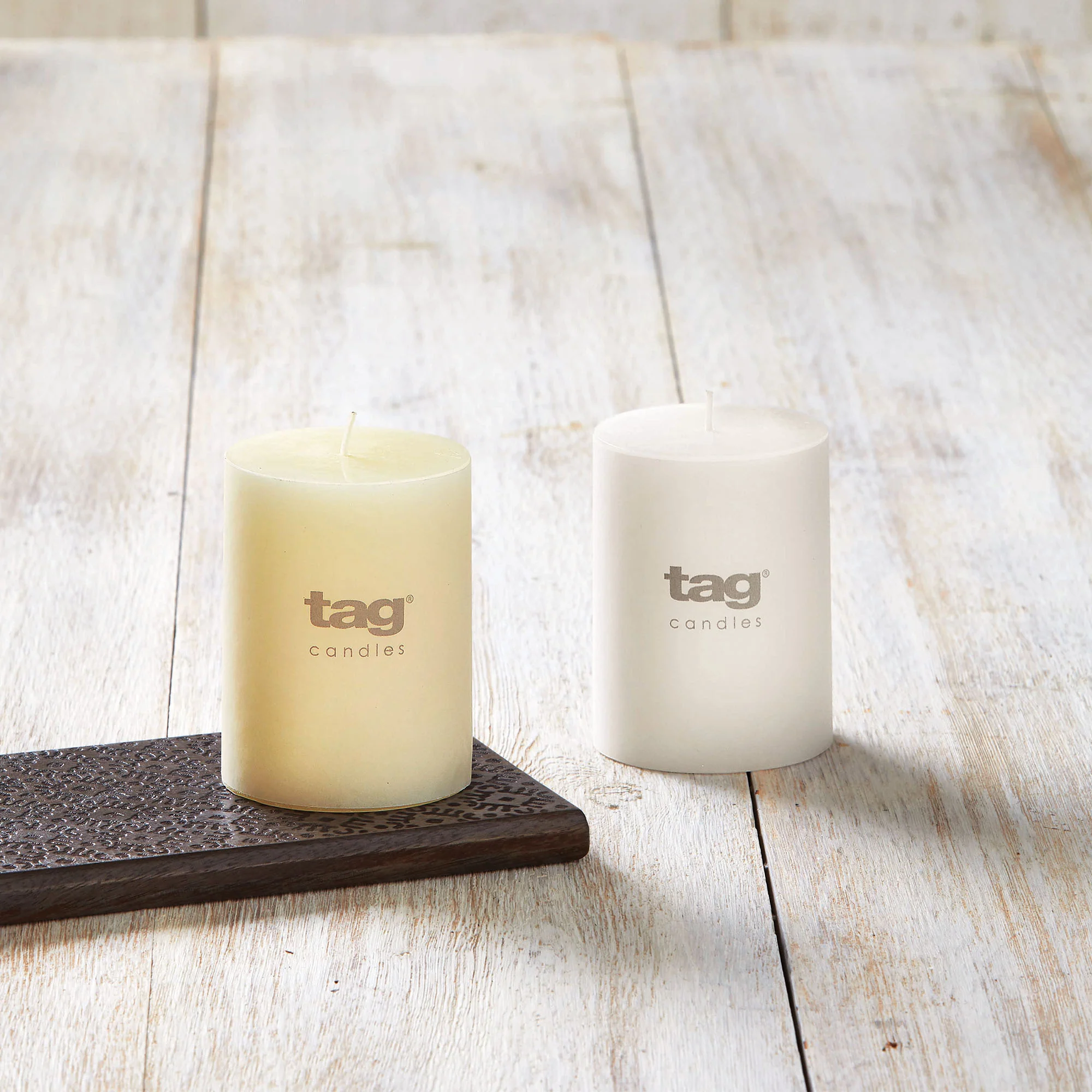 Pillar Candle – 3x4 – Ivory - Image 2