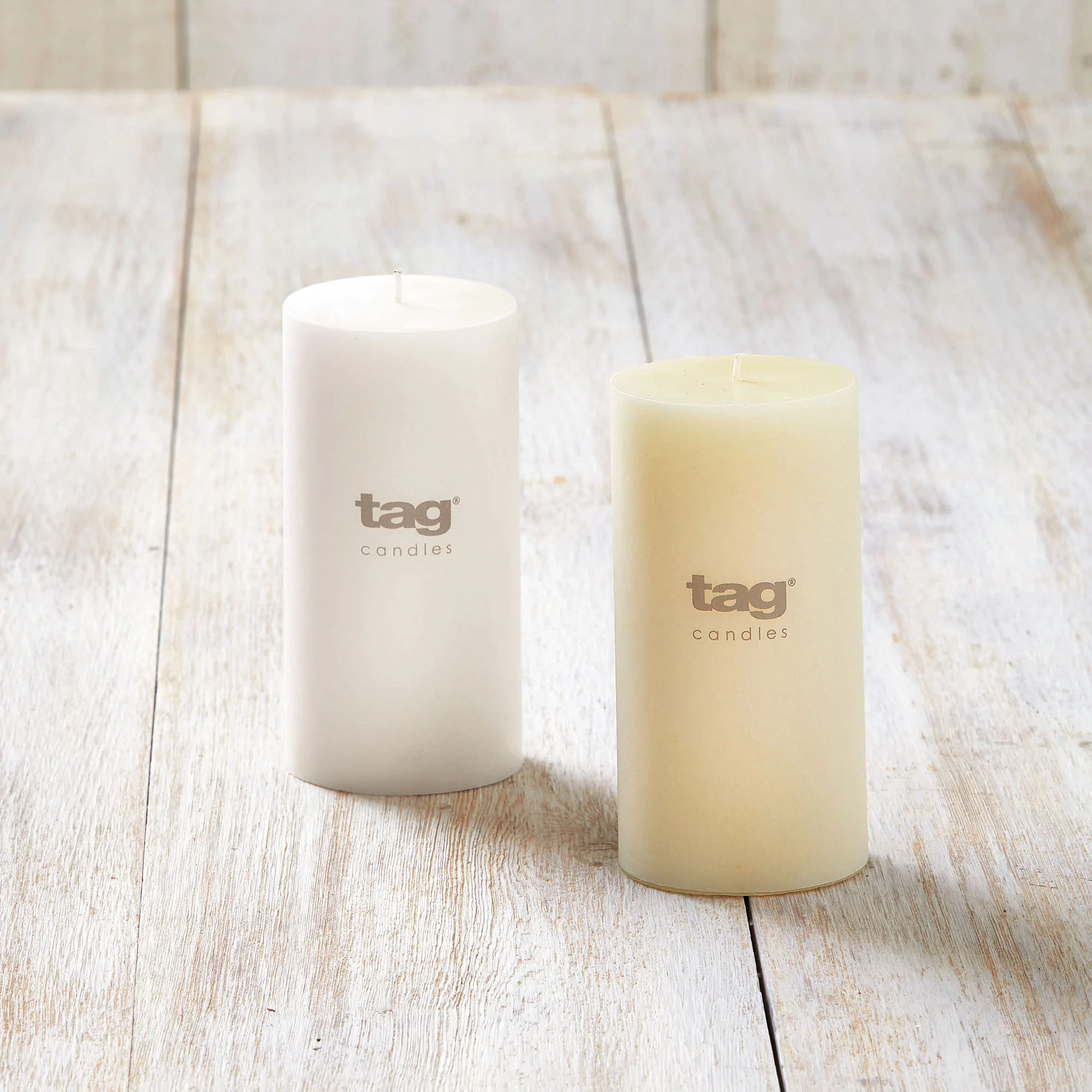 Pillar Candle – 3x6 – White - Image 2