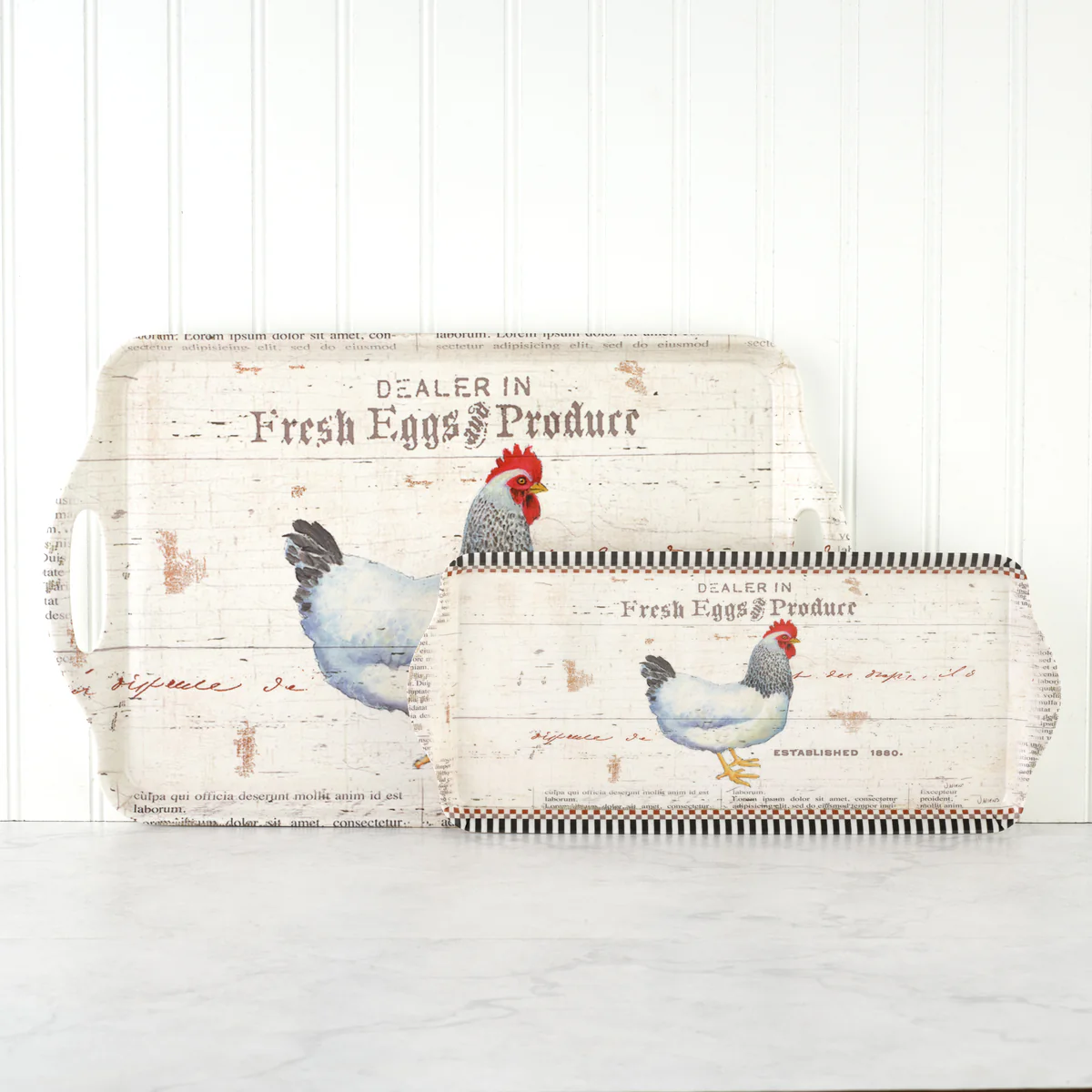 Pimpernel On The Farm Large Handled Tray – 19.25 x 11.5" - Image 4