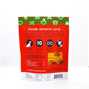 Premium Holiday Dog Treats – Pugly Sweater Party – 6oz. - Image 3