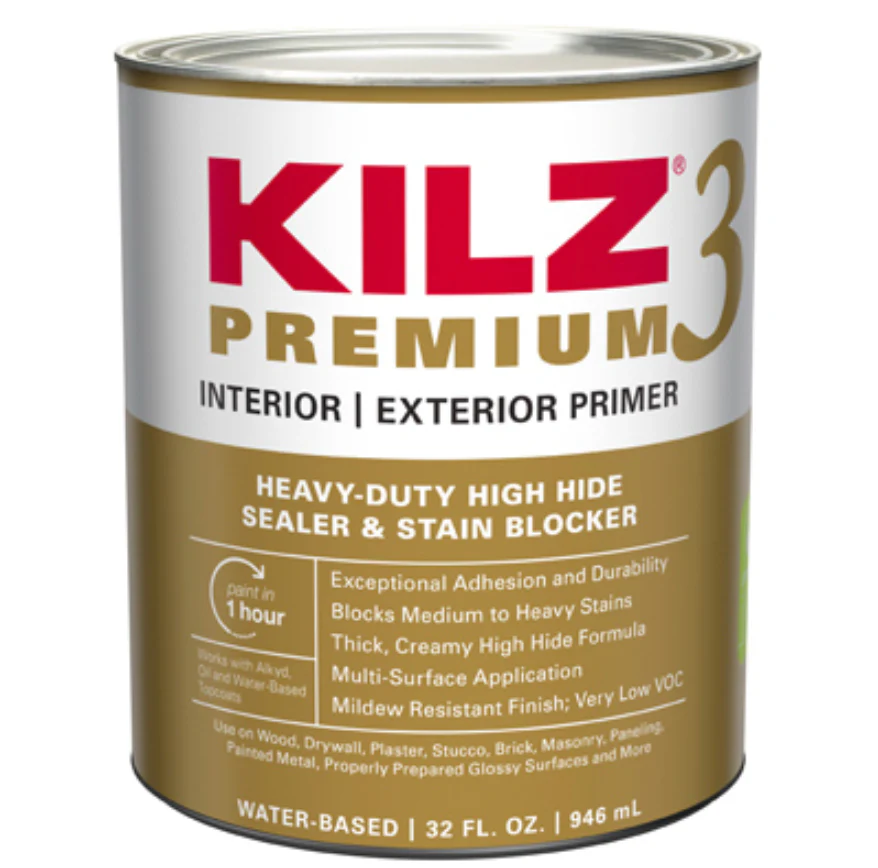 Premium Low-Odor Premium Stain-Blocking Primer – 1qt.