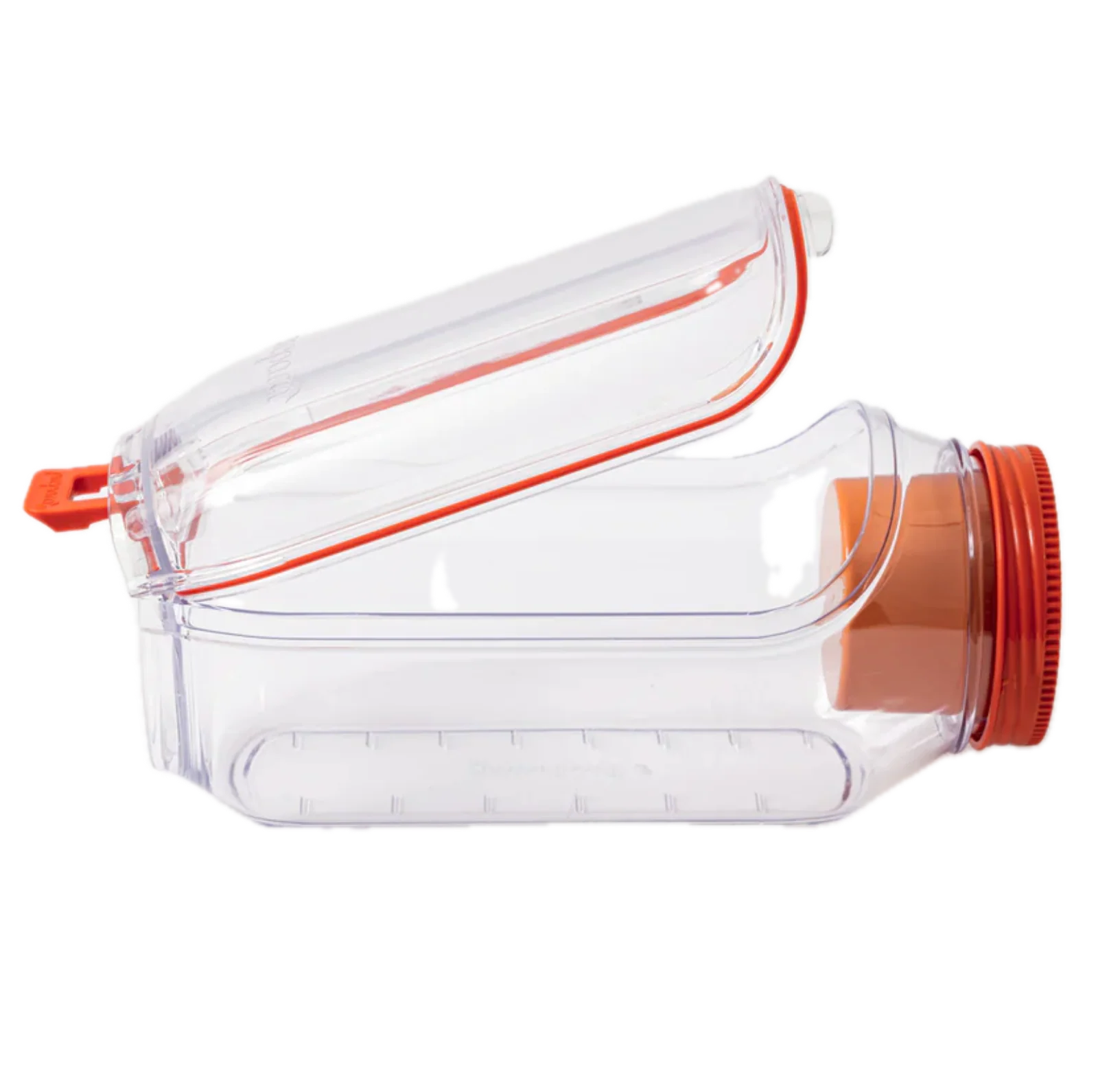 Prepara Harvest Pod With Leakproof Lid & Dressing Capsule For Salad On The Go – Holds 6 Cups