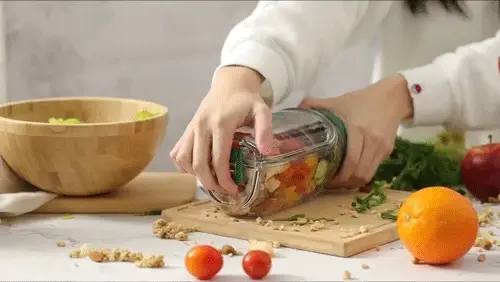 Prepara Salad Pod With Leakproof Jar Lid For Salad On The Go – Holds 4.5 Cups - Image 4