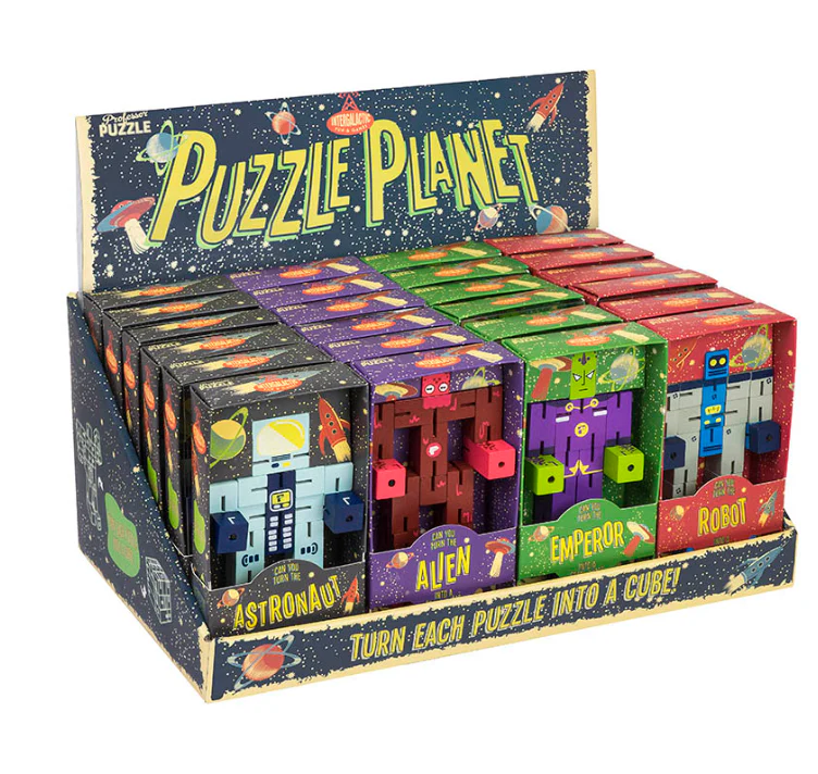 Puzzle Planet Wood Figure Puzzles – Assorted – Each Sold Separately - Image 2