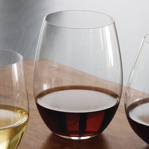 Riedel The O Stemless Cabernet/Merlot Wine Glasses – 21oz – 8 Glasses - Buy 6 - Get 2 Free - Image 6