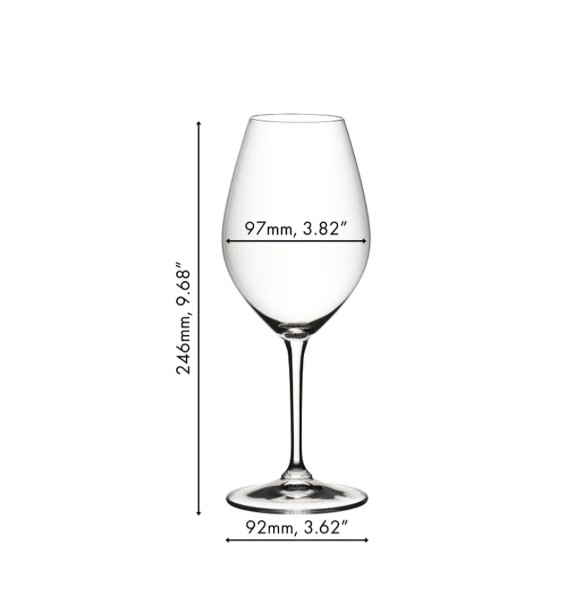Riedel Wine Friendly Crystal Red Wine Glasses – Set of 2 – 23.5oz. - Image 2