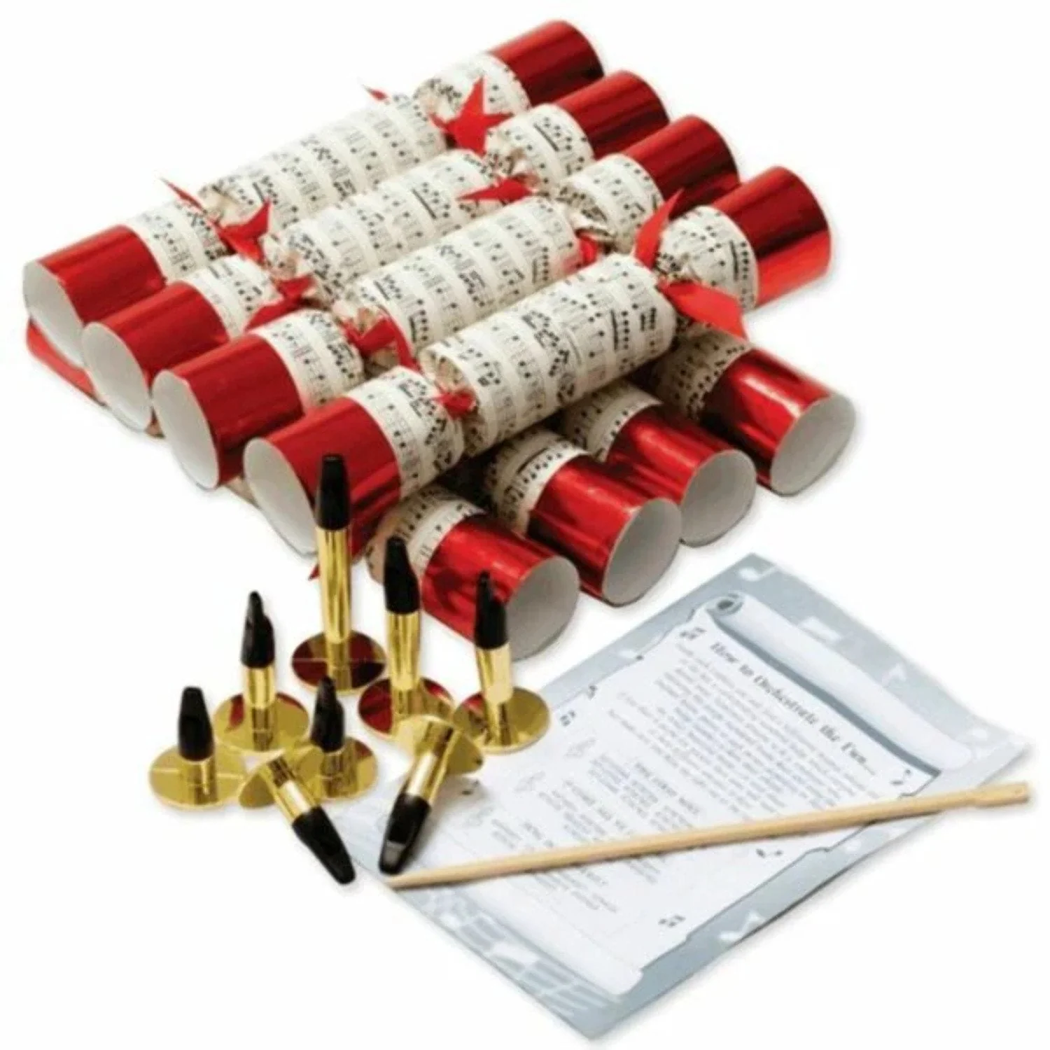 Robin Reed Concerto Classic Christmas Party Crackers – 8 Pack - Image 2