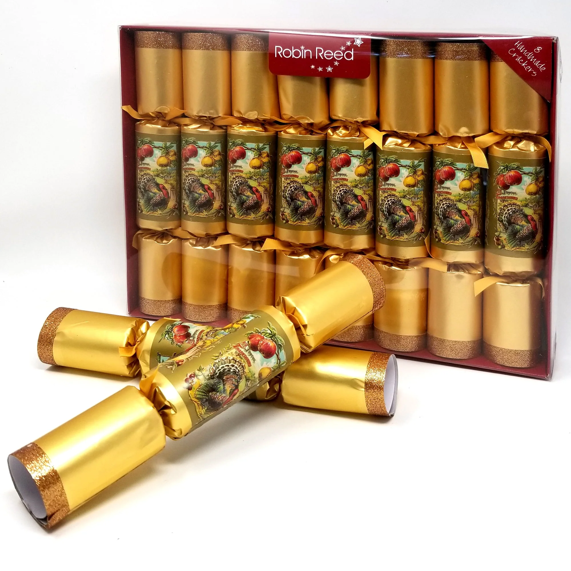 Robin Reed Thanksgiving Crackers – 8 Pack - Image 2