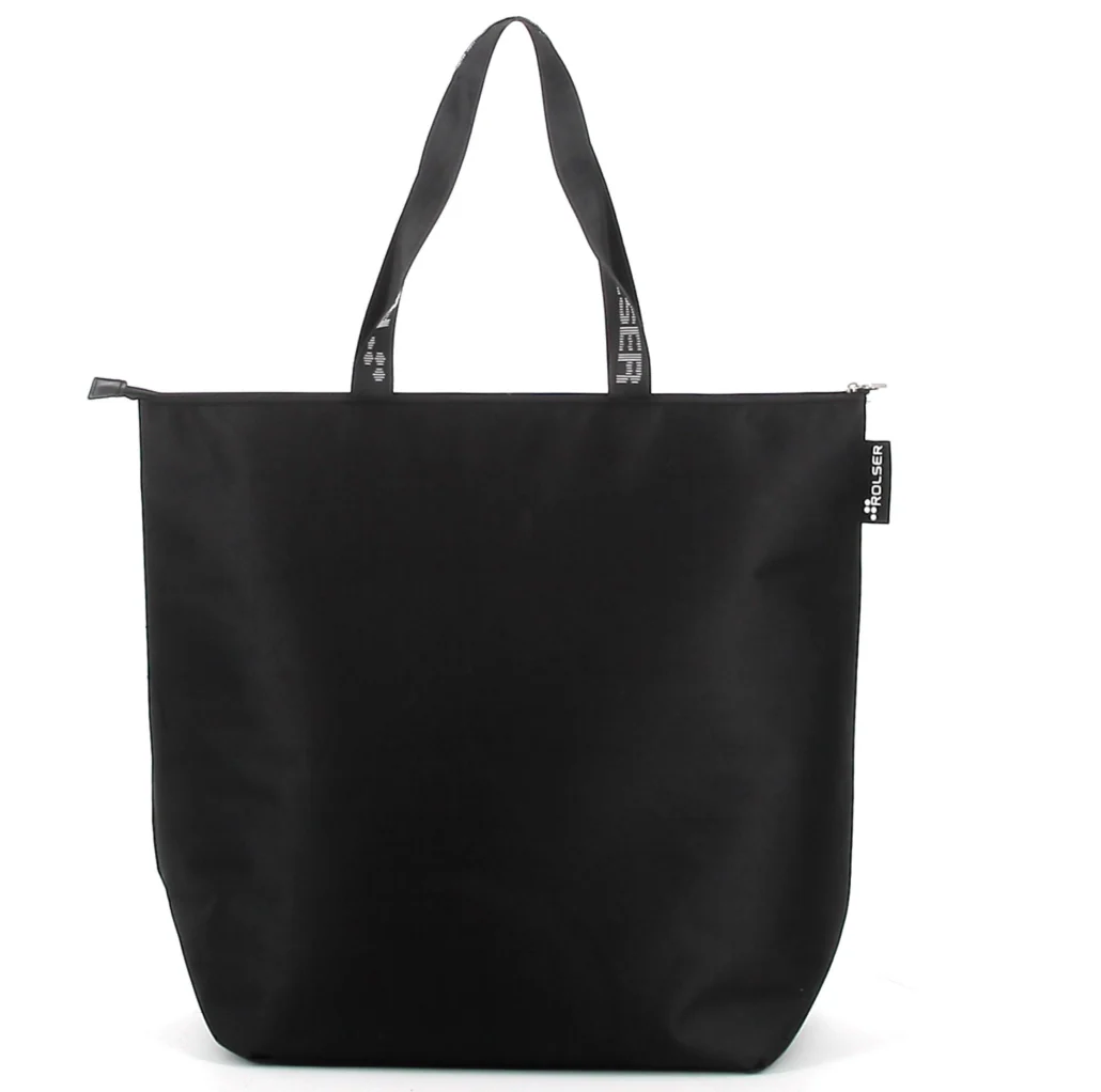 Rolser Thermo Cooler Bag with Zip Closure and Two Handles – Black - Image 2