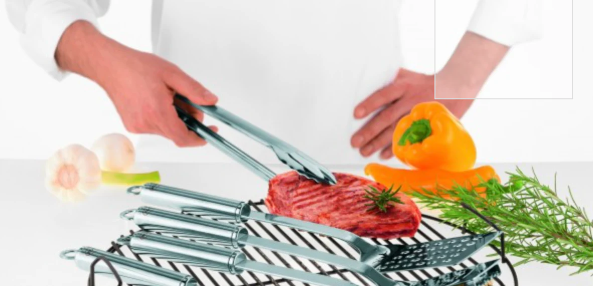 Rosle Stainless Steel Locking Tongs – 11.8" - Image 3