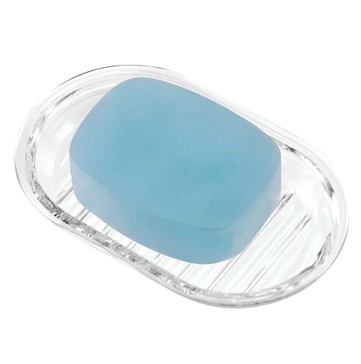 Royal Round Plastic Soap Saver – Clear - Image 2