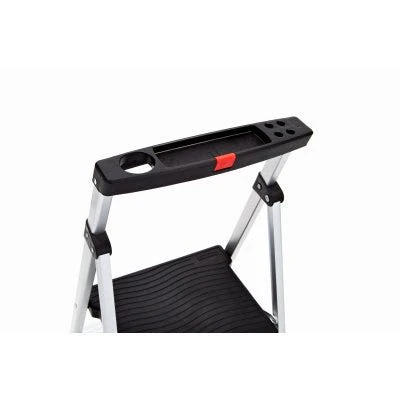 Rubbermaid Aluminum Step Ladder – 3 Step – 4.25Ft - Image 3