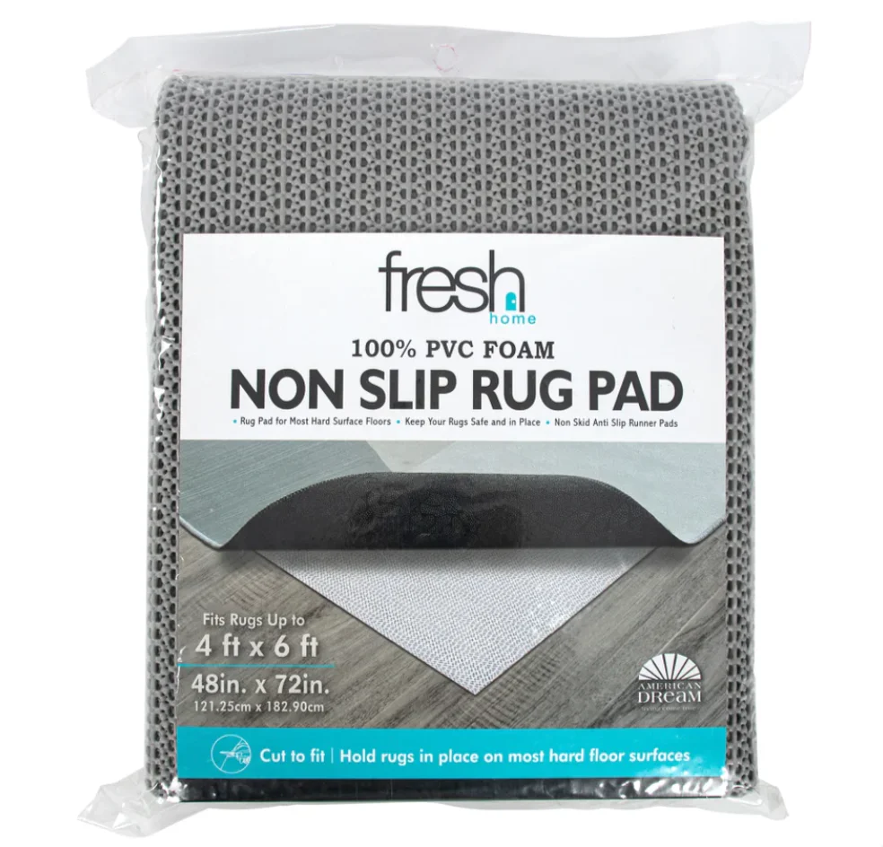 Non-Slip Rug Pad - 48in x 72in - Image 3
