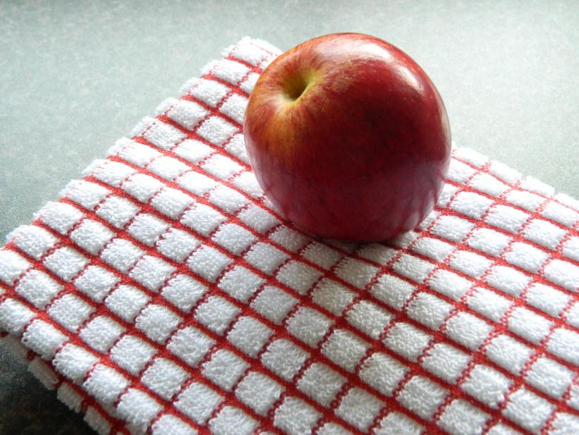 Samuel Lamont Poli Dri 100% Cotton Dish Towel – Red – Pack of 3 - Image 2