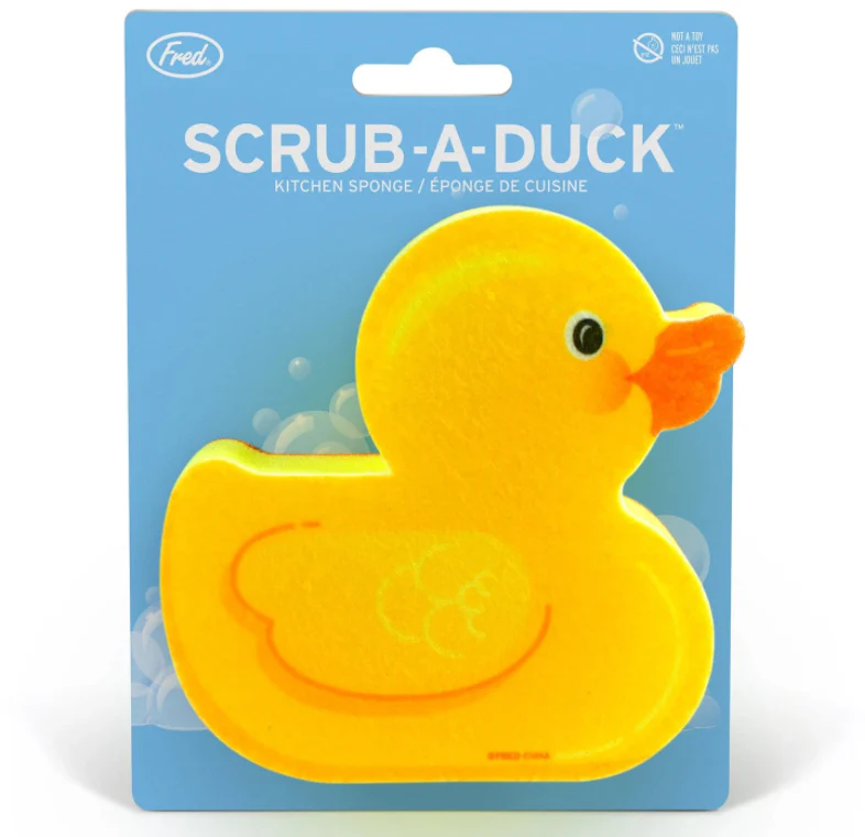 Scrub A Duck Sponge