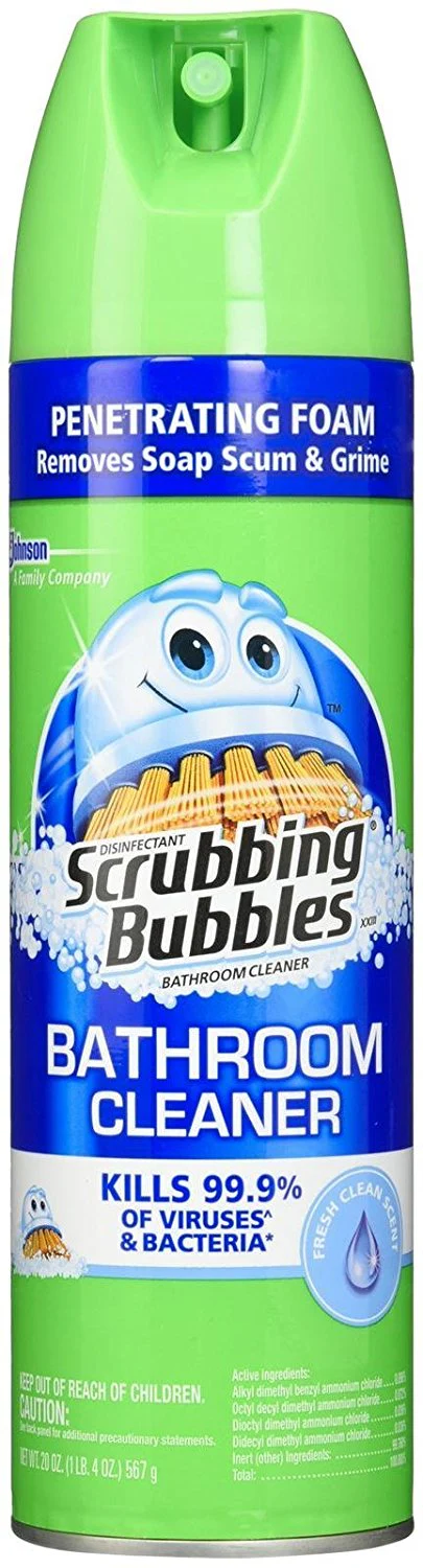 Scrubbing Bubbles Disinfectant Bathroom Cleaner, Fresh Clean Scent, 20 oz - Image 2