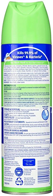 Scrubbing Bubbles Disinfectant Bathroom Cleaner, Fresh Clean Scent, 20 oz - Image 3