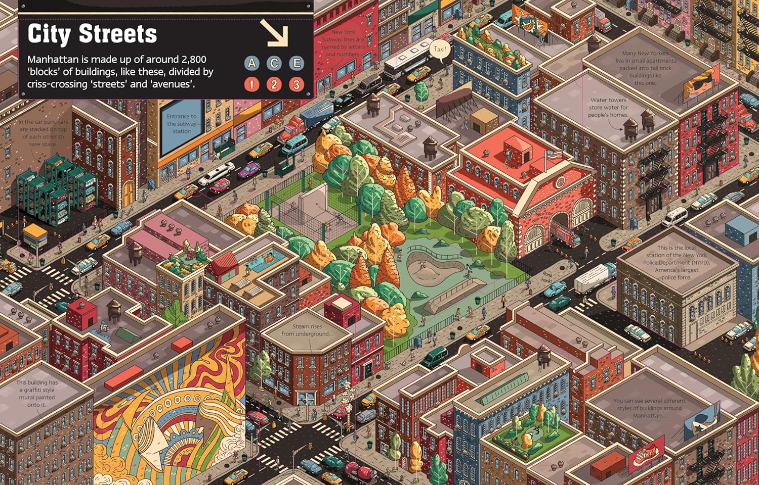 See Inside New York City Flap Book - Image 4
