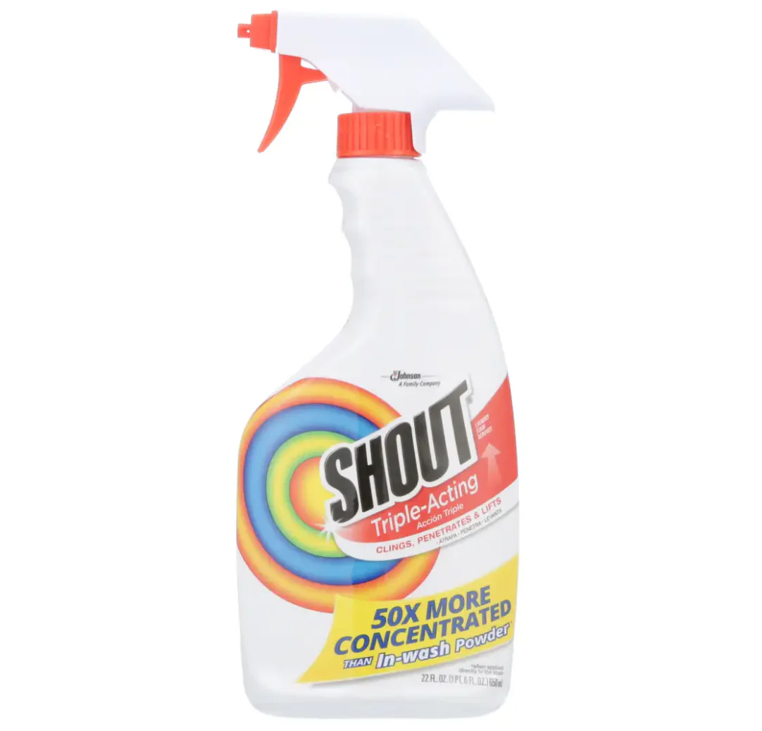 Shout Triple-Acting Stain Remover Spray – 22 OZ.